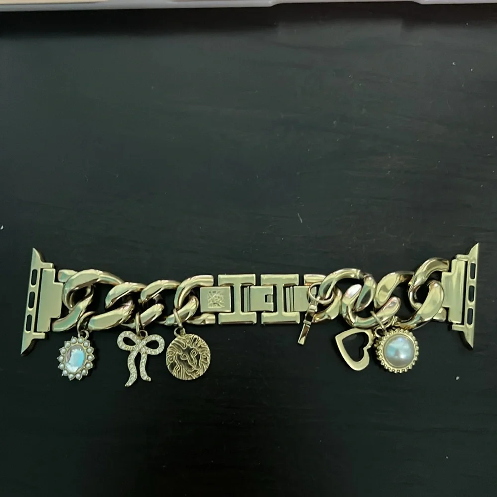 anne klein adjustable apple watch band!